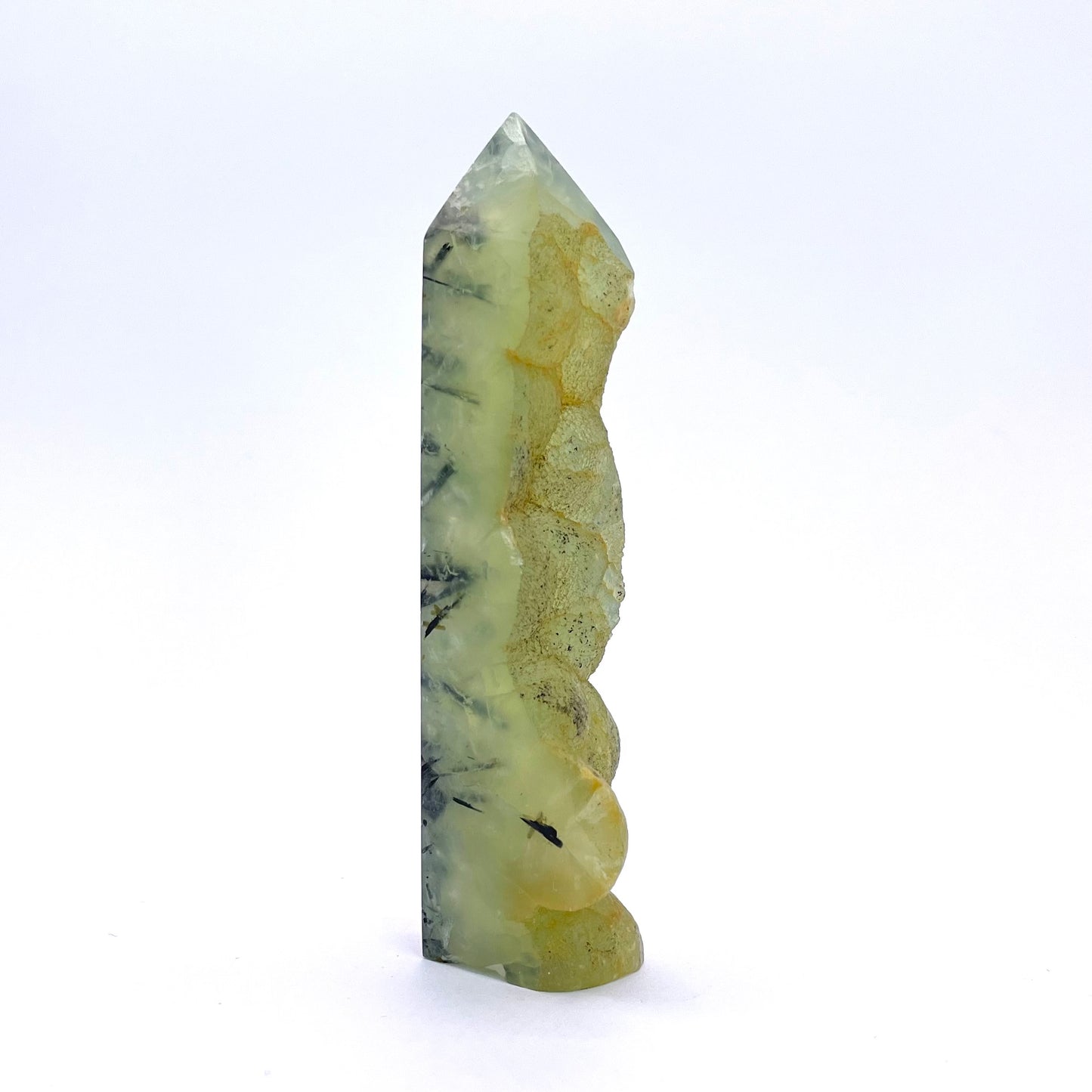 Prehnite half raw tower