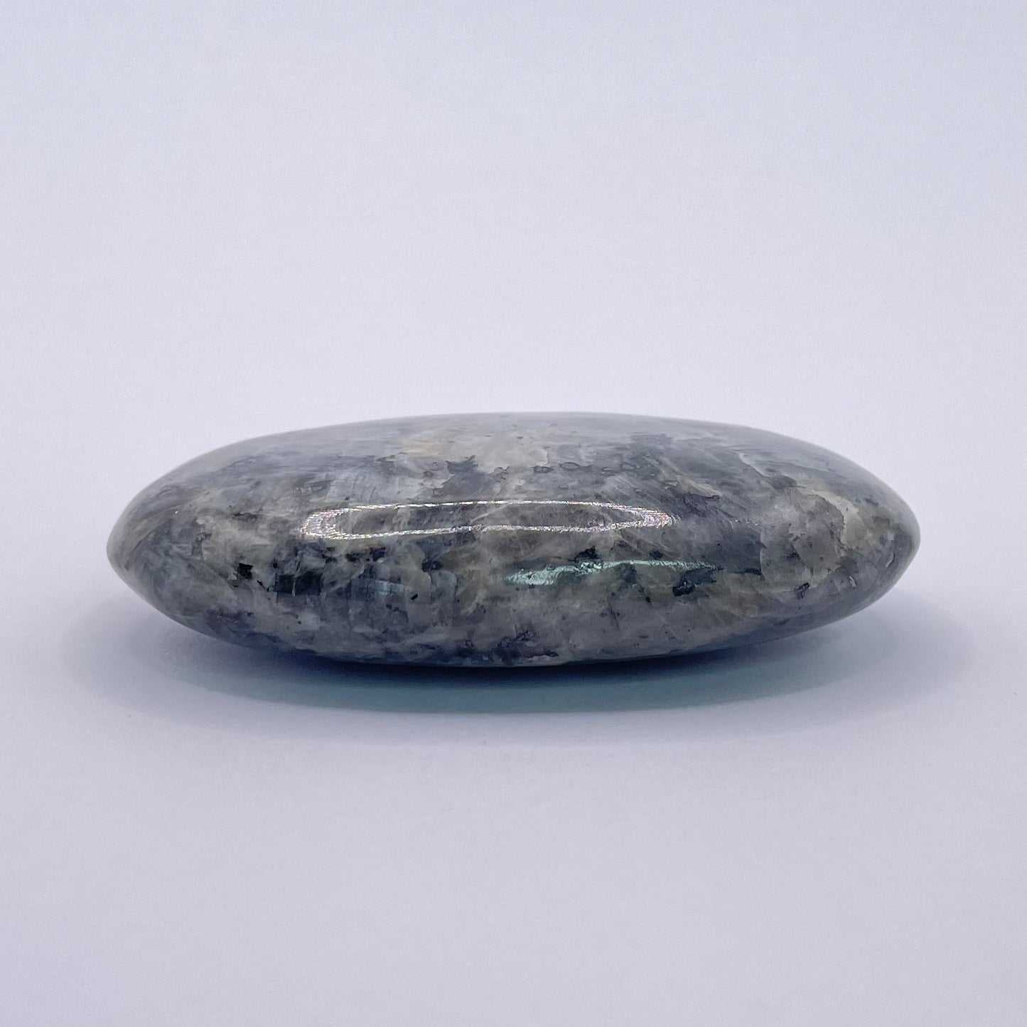 LARVIKITE PALM STONE