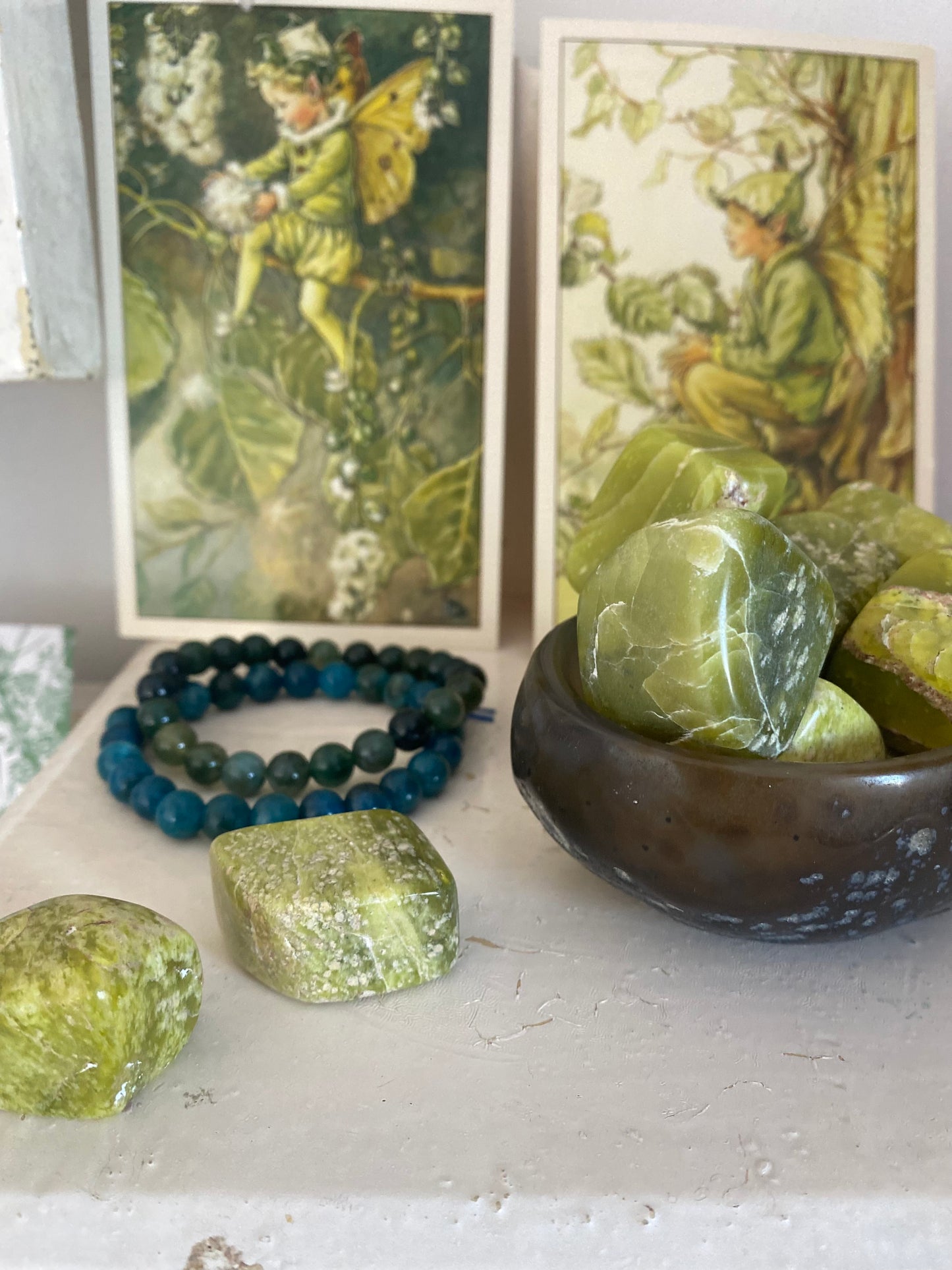 SERPENTINE TUMBLESTONES