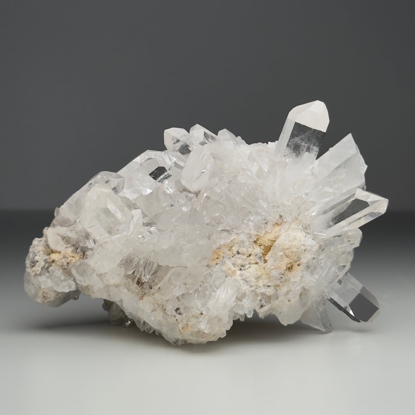 lemurian quartz cluster