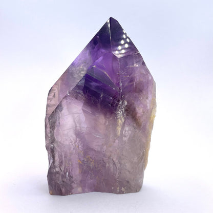 amethyst half polished tower