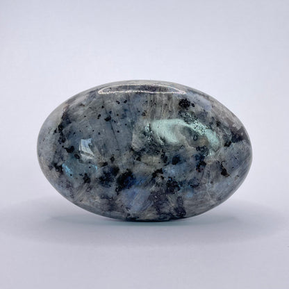 LARVIKITE PALM STONE