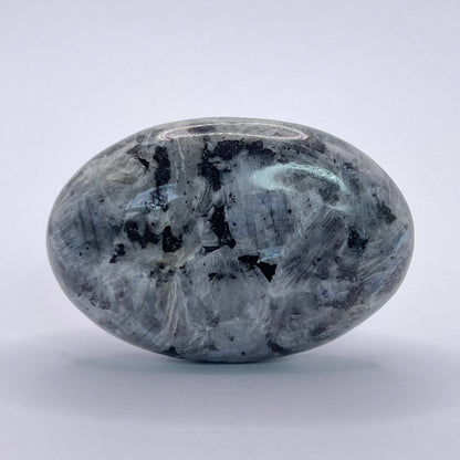 LARVIKITE PALM STONE