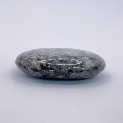 LARVIKITE PALM STONE
