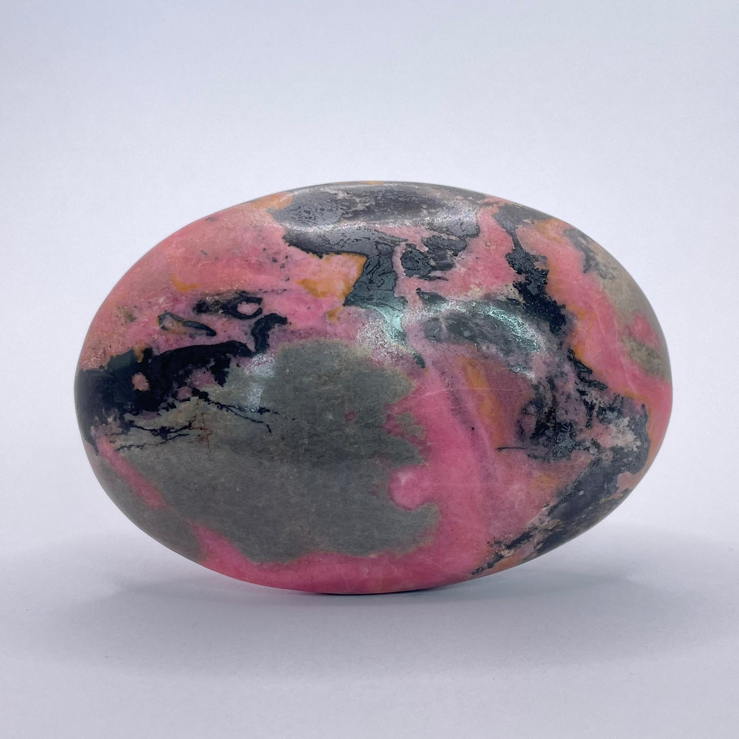 rhodonite palm stone