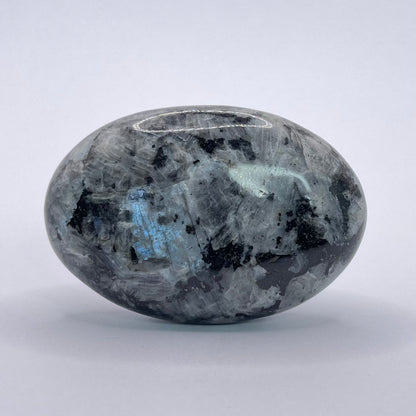 LARVIKITE PALM STONE