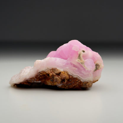 raw pink aragonite