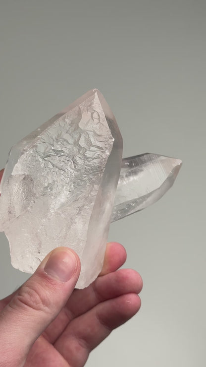 lemurian quartz cluster