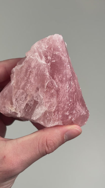 RAW ROSE QUARTZ