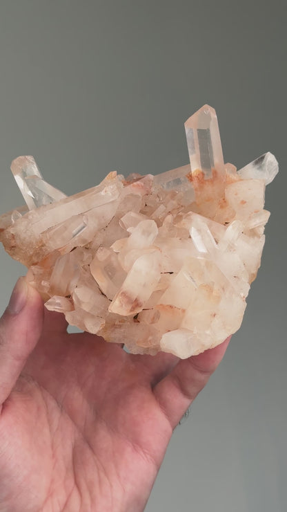 raw brazilian quartz cluster